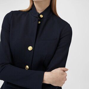 NWT Rag & Bone Slade Ponte Blazer Size 10 Black $498